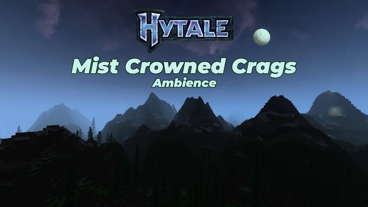 Mist Crowned Crags hytale Ambience (8 hours)
