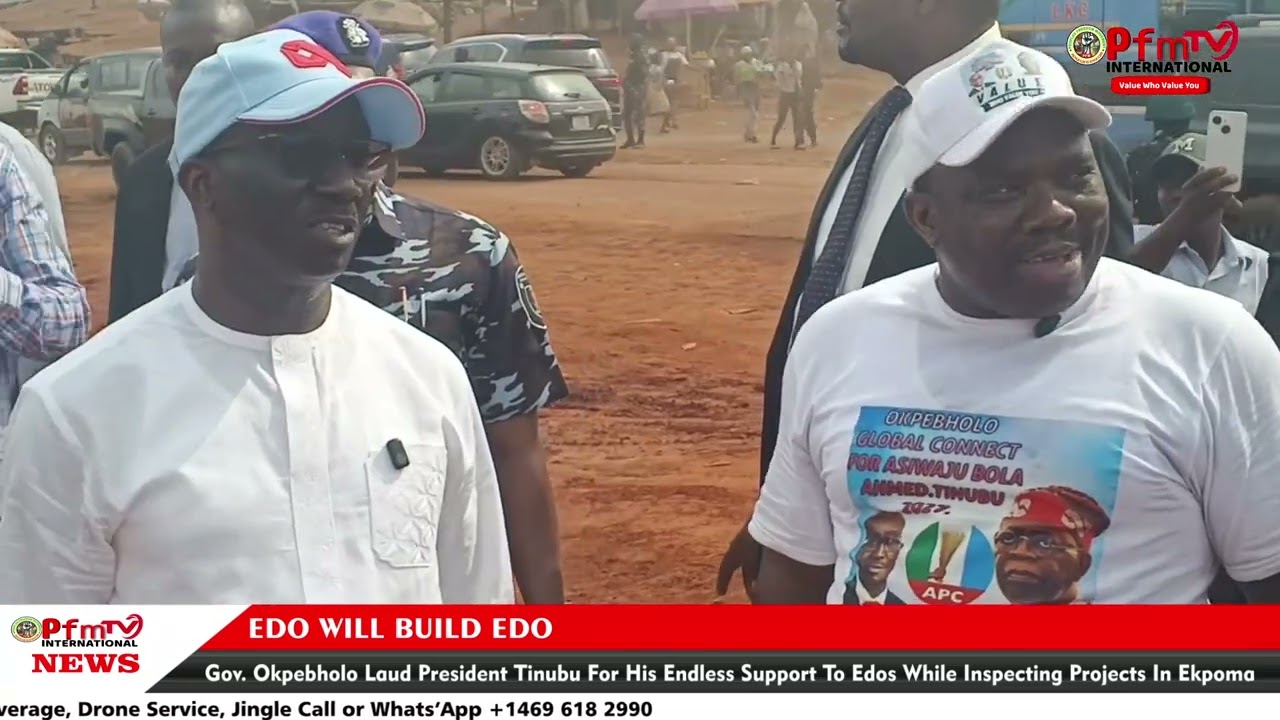 Gov. Okpebholo laud president Bola Ahmed Tinubu for his endless support for Edos 