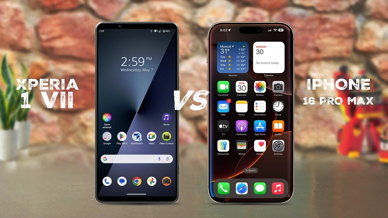 Sony Xperia 1 VII Vs Iphone 16 Pro Max