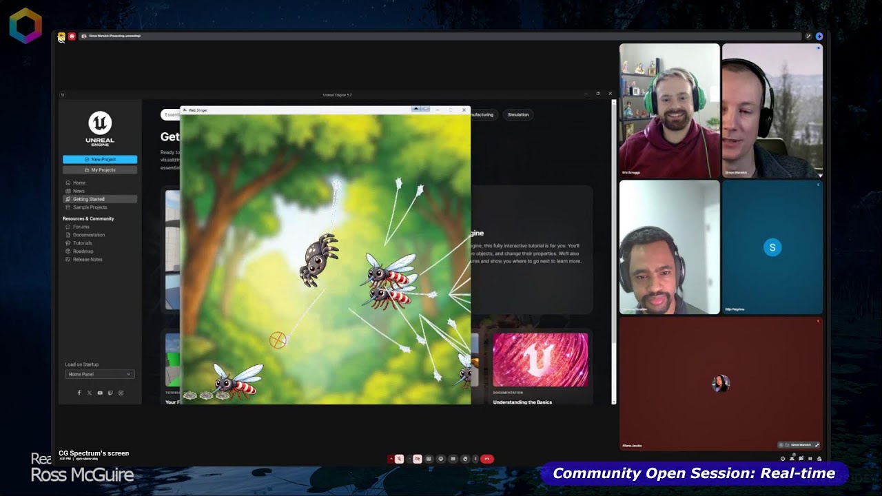 Jan 22nd: Community Open Session: Real-time