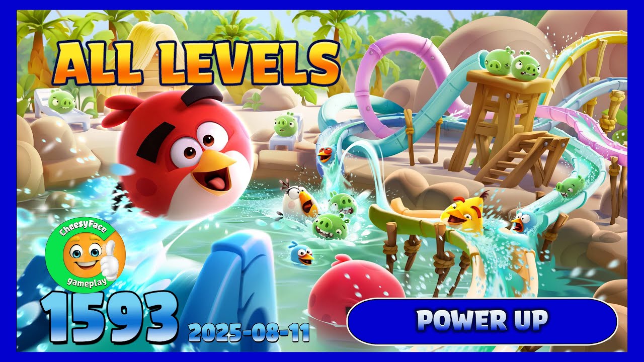 ALL LEVELS  -  HIGHEST SCORE POWER-UP in Angry Birds Friends Tournament 1593 11-08-2025