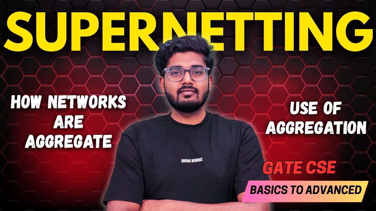 L-23 Supernetting in Classless | Aggregation of IP Addresses | GATE CSE