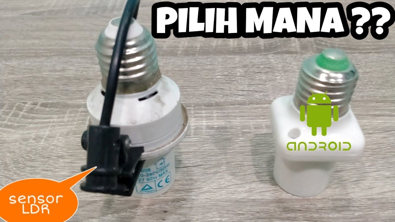 Review dan Test Fitting Lampu Otomatis ANDROID