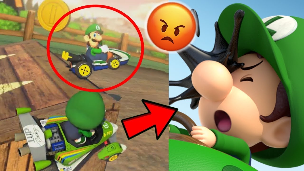 الأب ديالي غضب عليا في هاد السباق  [MARIO KART 8]