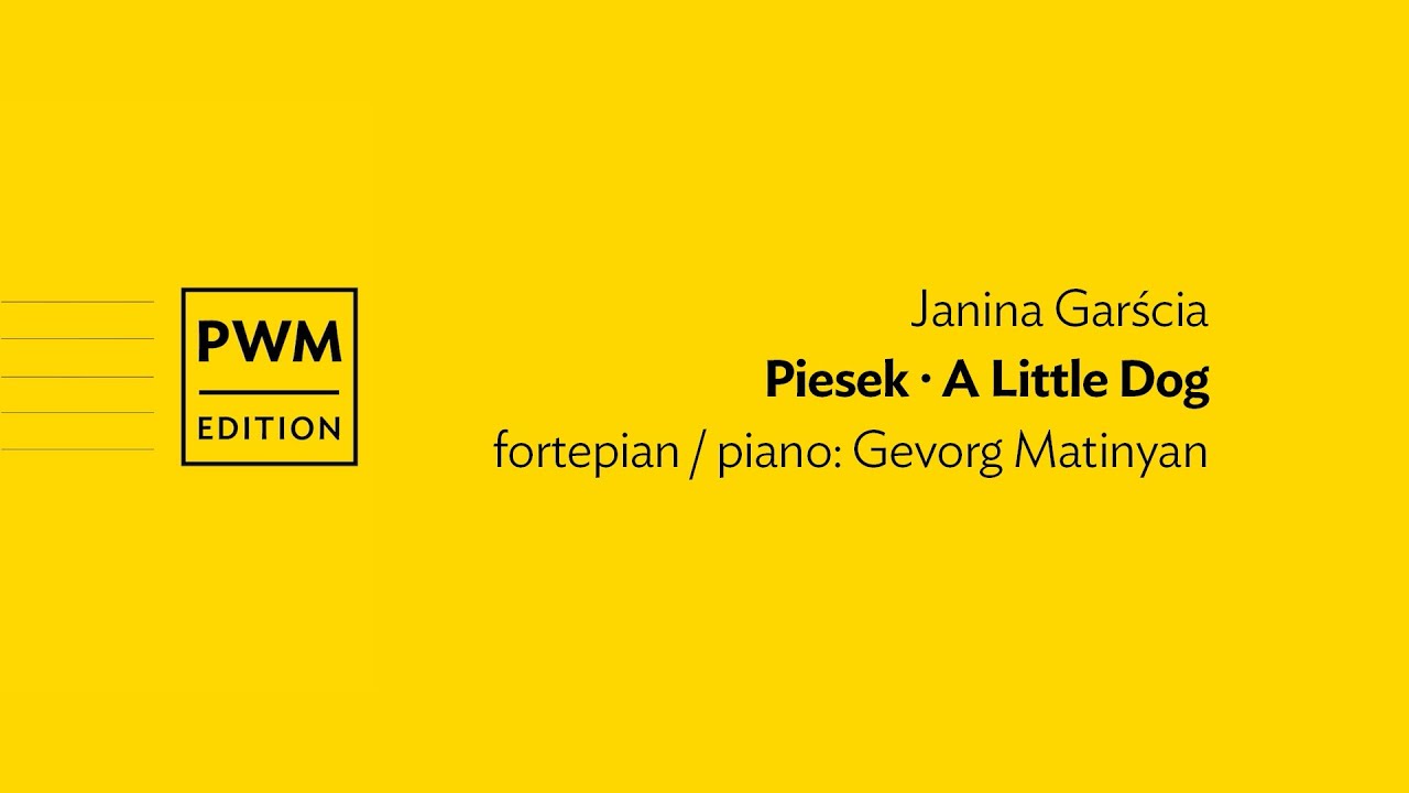 Janina Garścia – „Piesek” | “A Little Dog”
