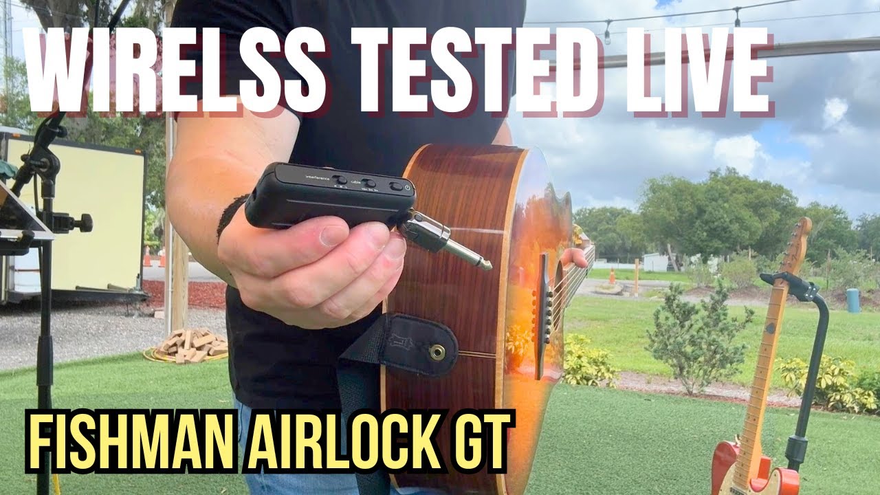 Fishman AirLock Wireless GT – Real Gig Test