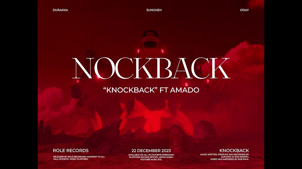 NOCKBACK - Knockback ft Amado (Official Visualizer)
