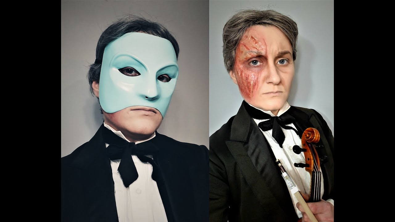 Phantom of the Opera (1943) Claude Rains Makeup Tutorial