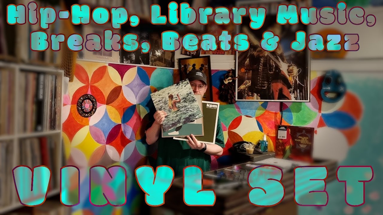 WaxWorks with Nyboe: Hip-Hop, Library Music, Breaks, Beats and Jazz // Vinyl Set // Nyboe