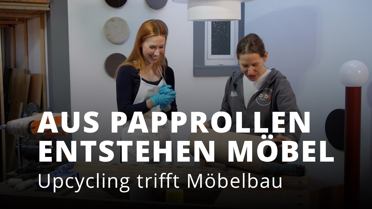 Vom Industrieabfall zum Design-Tisch - Upcycling mit Bibo