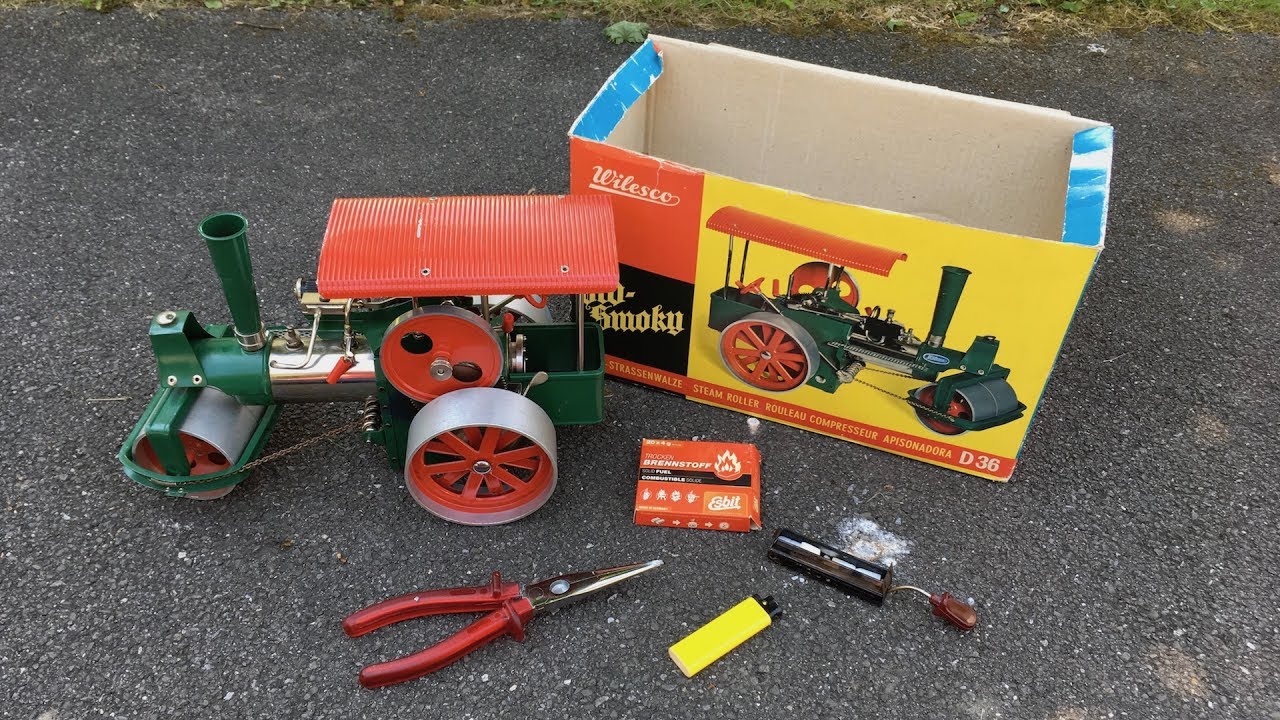 Wilesco D 36 Steam Roller 