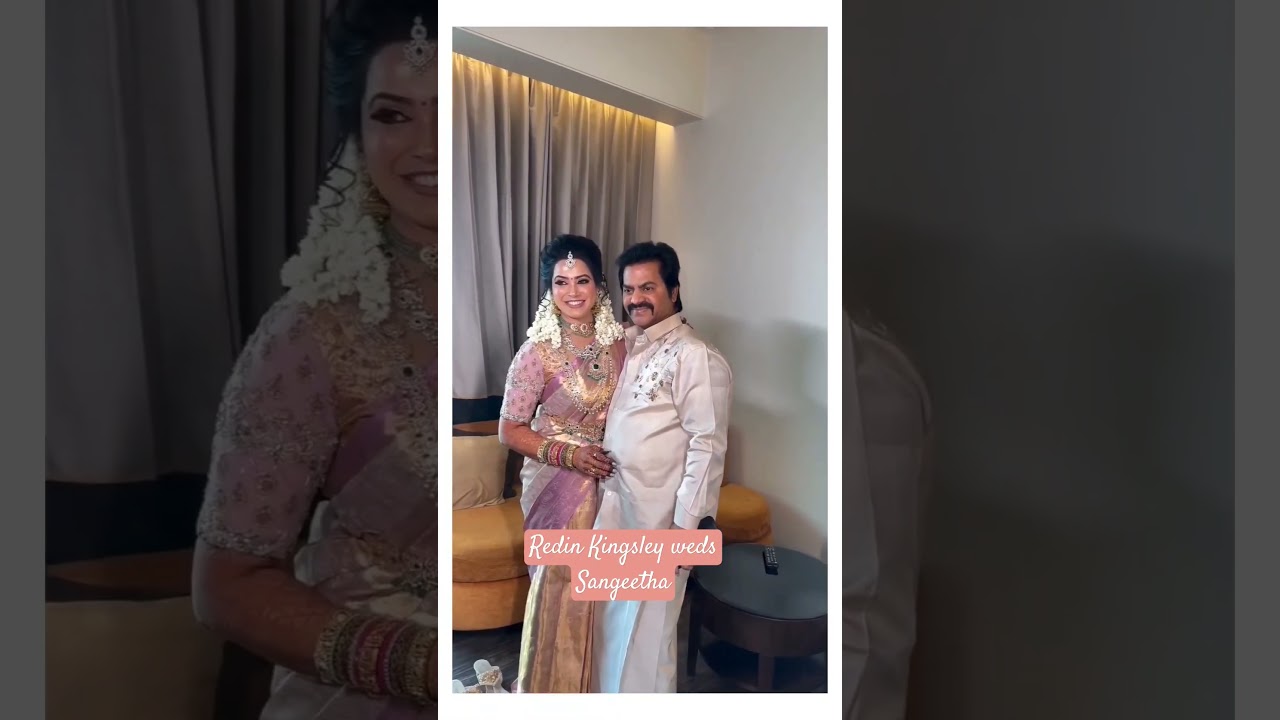 Redin Kingsley weds Sangeetha#Redin #redinkingsley #sangeetha #wedding #season