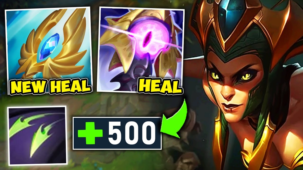 Cassiopeia but every E heals me 250+ HP (Seraph’s NEW Healing effect)