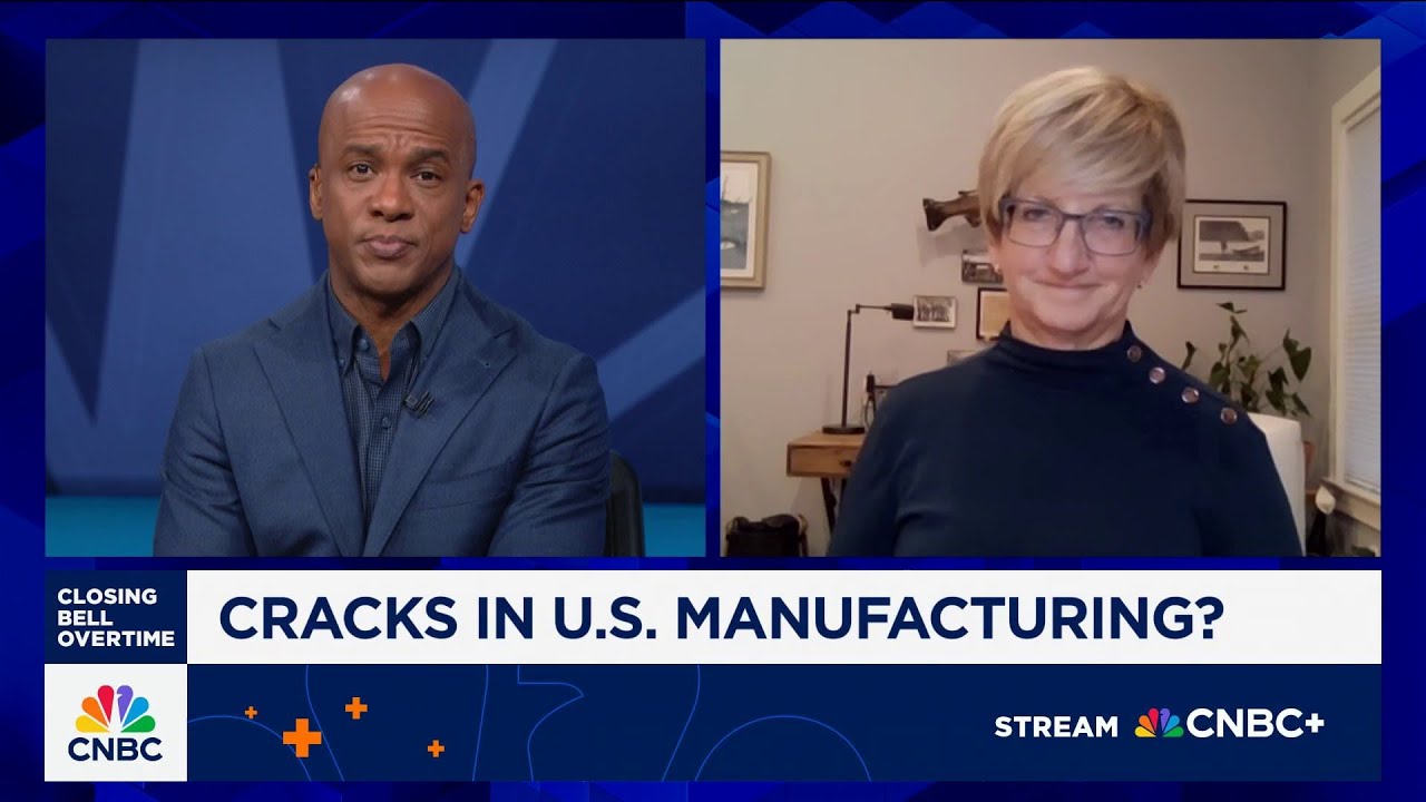 Hopes to reshore manufacturing 'not working', says ISM Manufacturing PMI Chair
