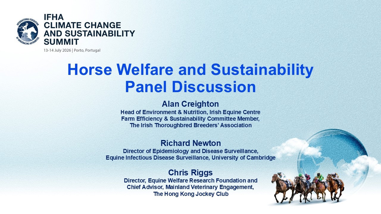 Horse Welfare and Sustainability: Panel Discussion