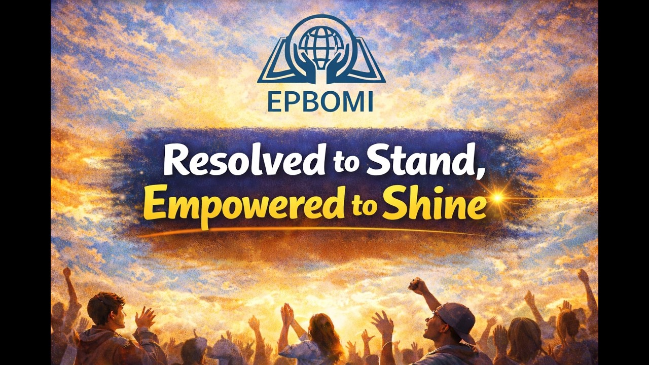 RESOLVED TO STAND, EMPOWERED TO SHINE