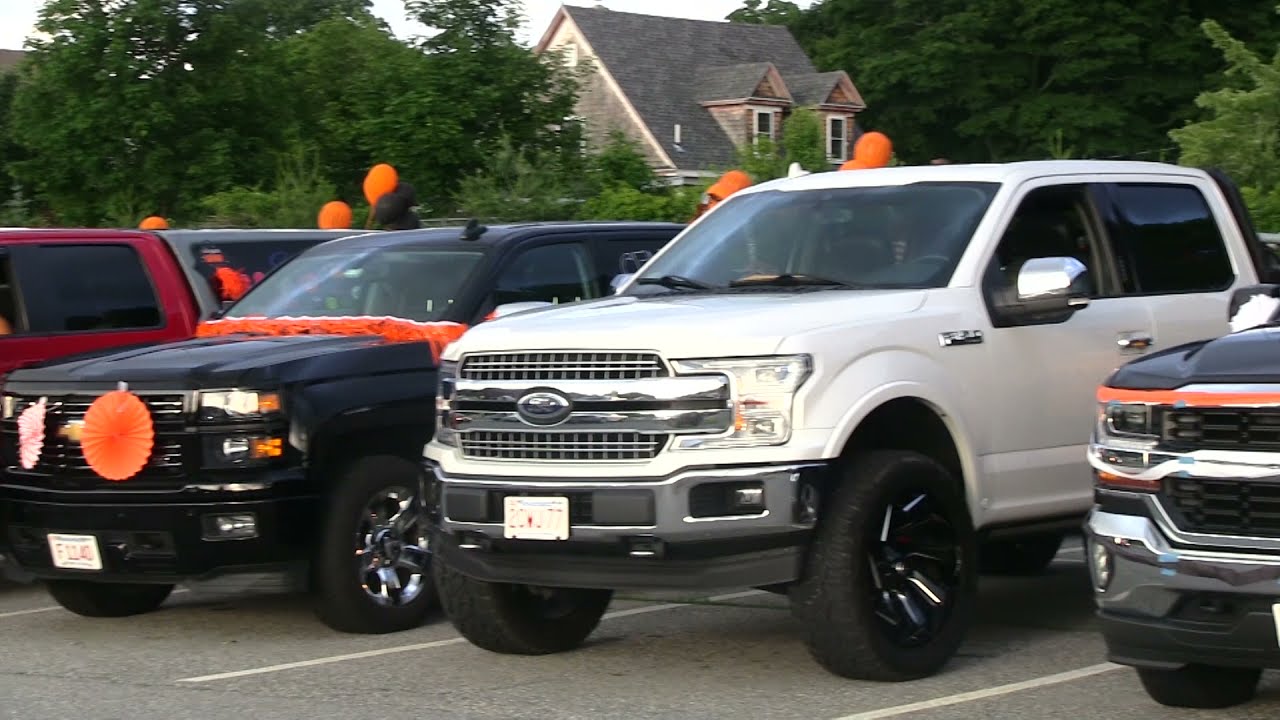 Ipswich High School 2021 Graduation Car Parade