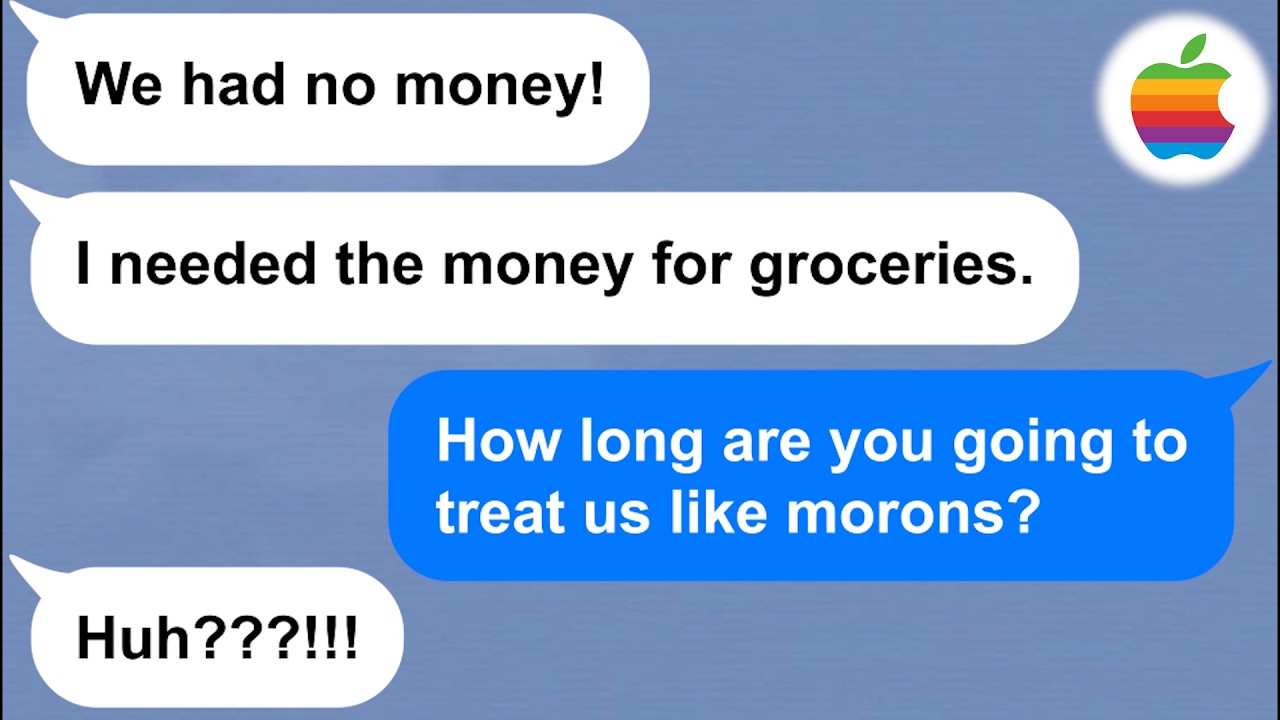 【Apple】My daughter claims she has no money to eat, but her credit card statement tells another story