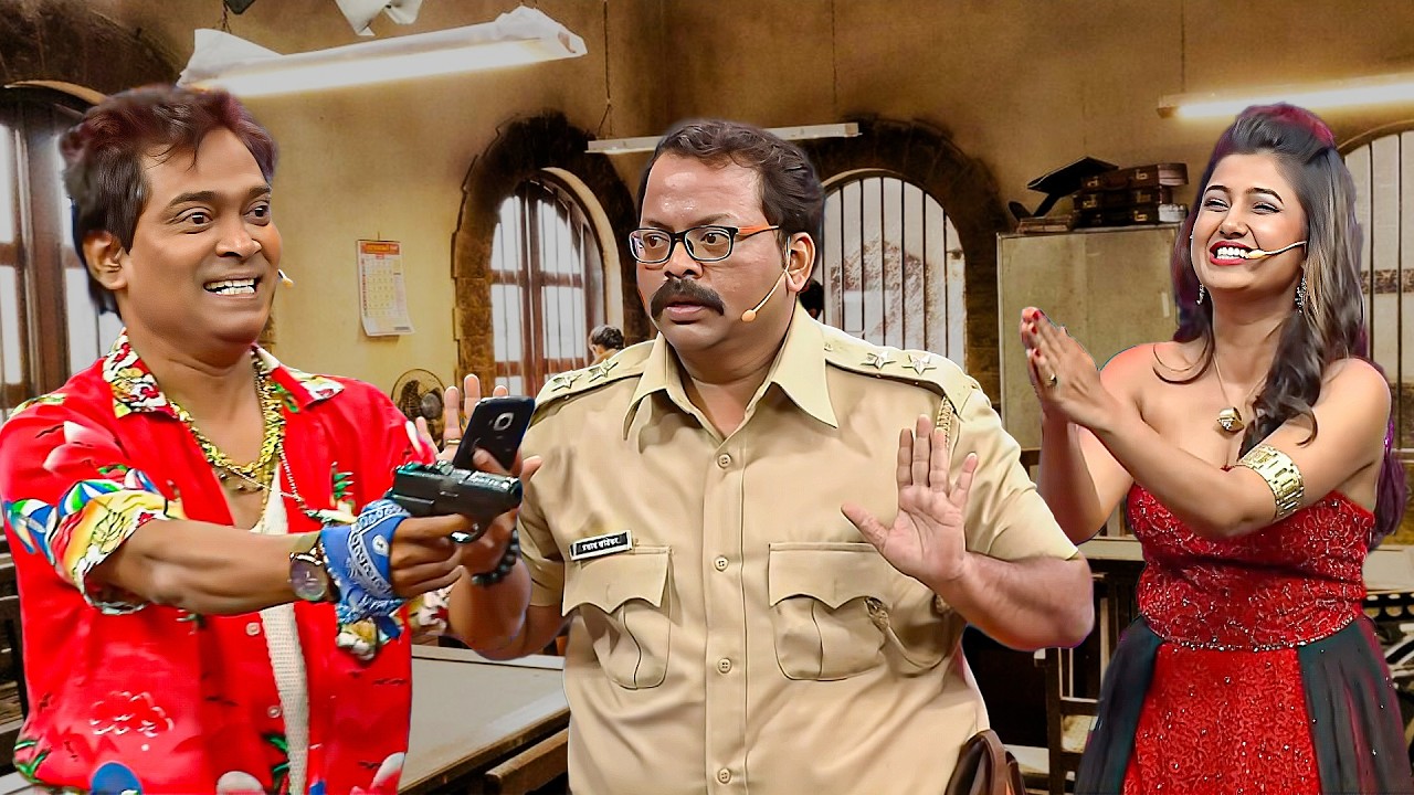 प्राजक्ताच्या मागेच लपतो म्हणजे पोलिसांना वाटेल की इथे फ़क्त गुलाबांची बाग़ आहे - Hasya Jatra New Ep