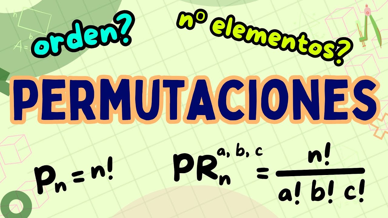 Permutaciones: Definición, Tipos y Ejemplos 🧩 | Teoría de Permutaciones en Combinatoria