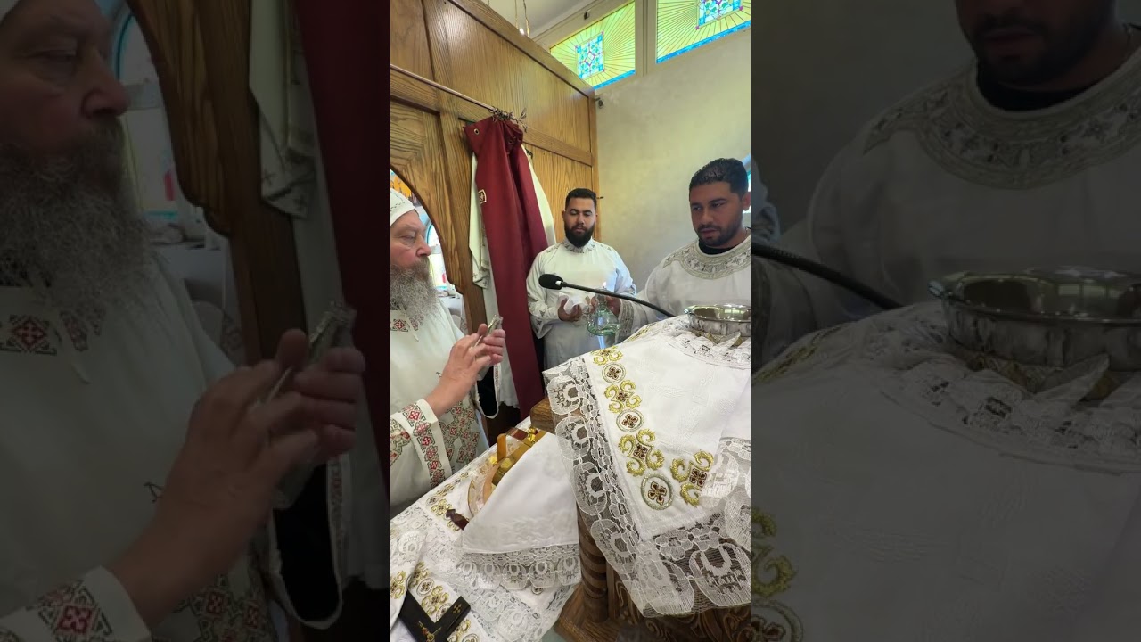 القداس الالهي لابونا بوليكاربس المحرقي و ابونا زكريا المحرقي ج1