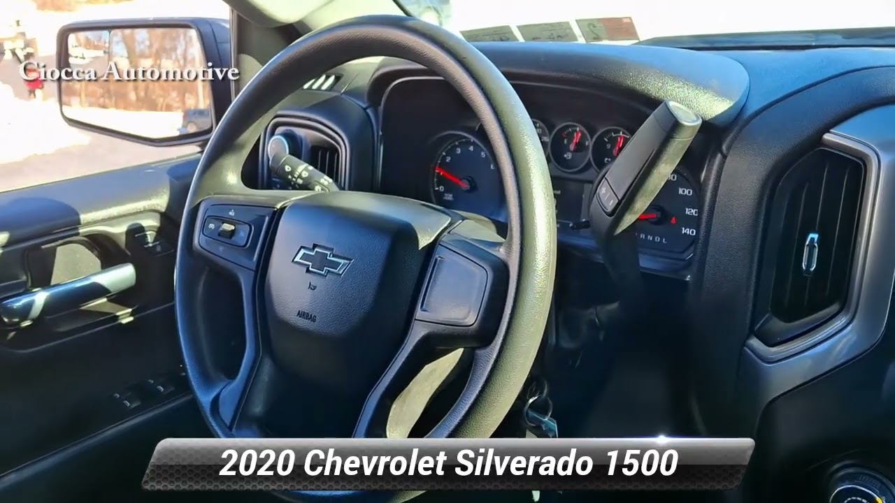 Used 2020 Chevrolet Silverado 1500 4WD Crew Cab Standard Bed Custom Trail Boss, Red Lion, PA R26162U
