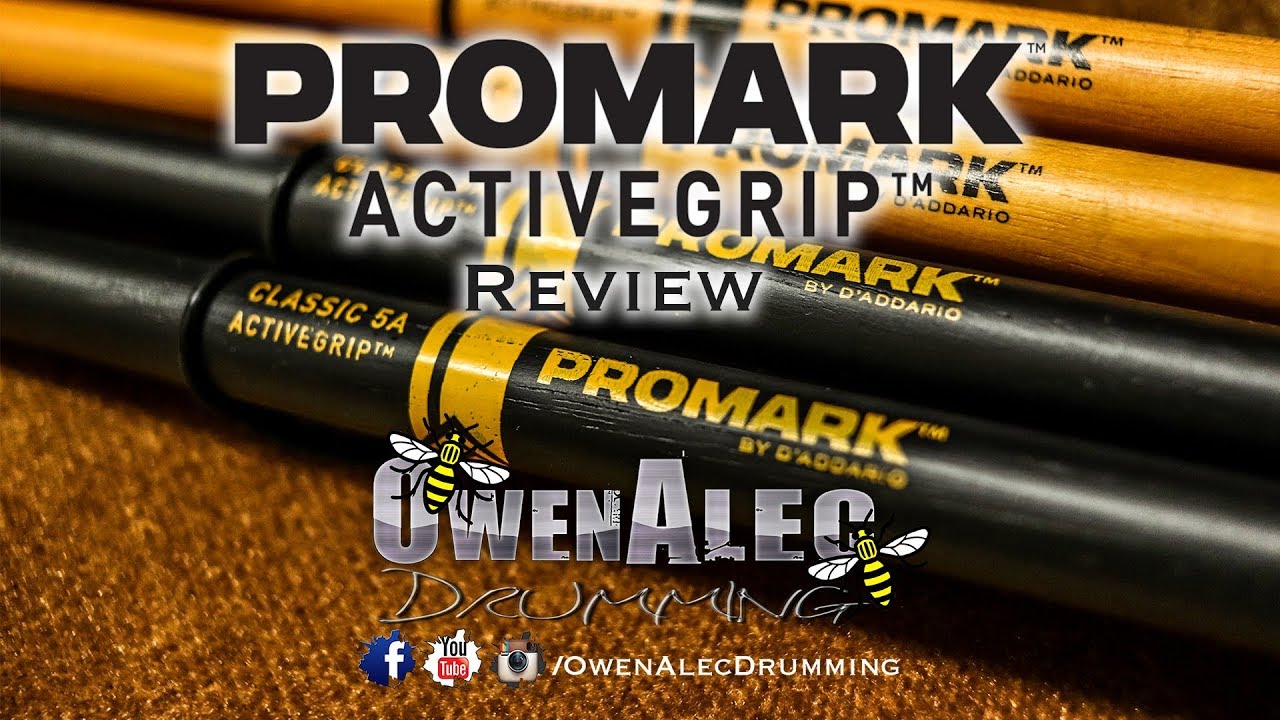 Promark ActiveGrip Drumsticks | Rapture Review #8 (2018)