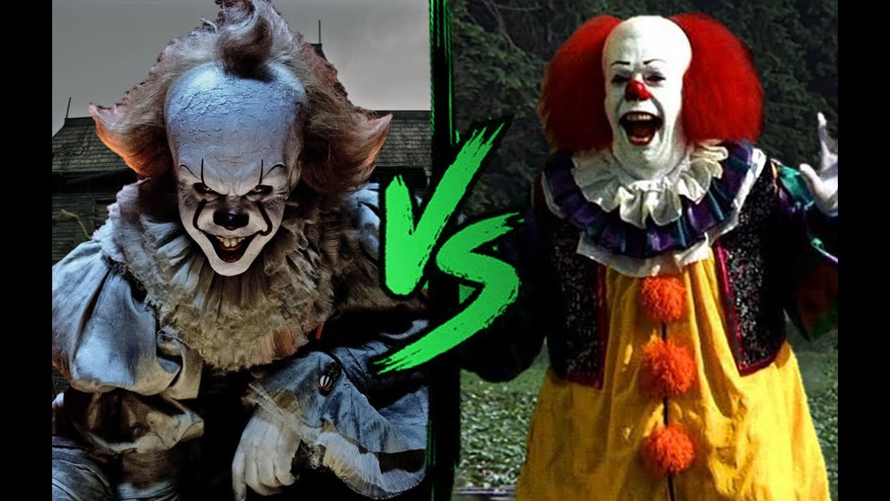 Pennywise (1990) vs Pennywise (2017)