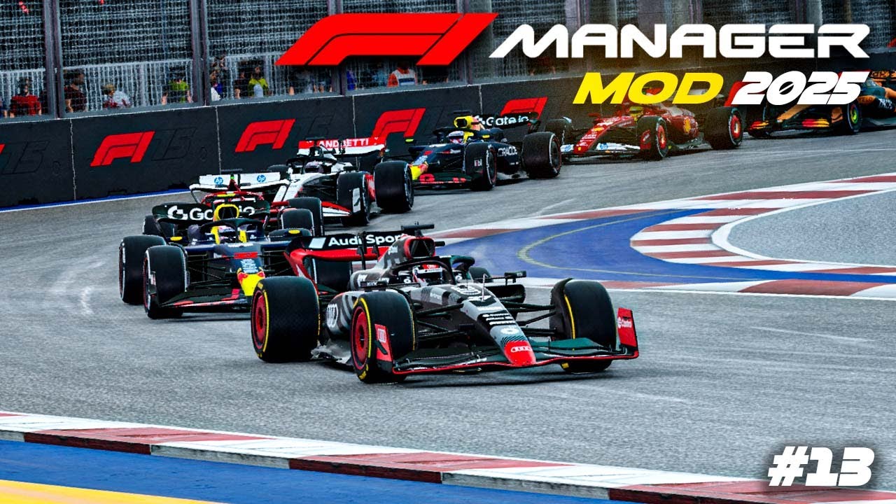 EL CAOS DE SINGAPUR NOS HACE SOÑAR | MOD F1 MANAGER 25 #13