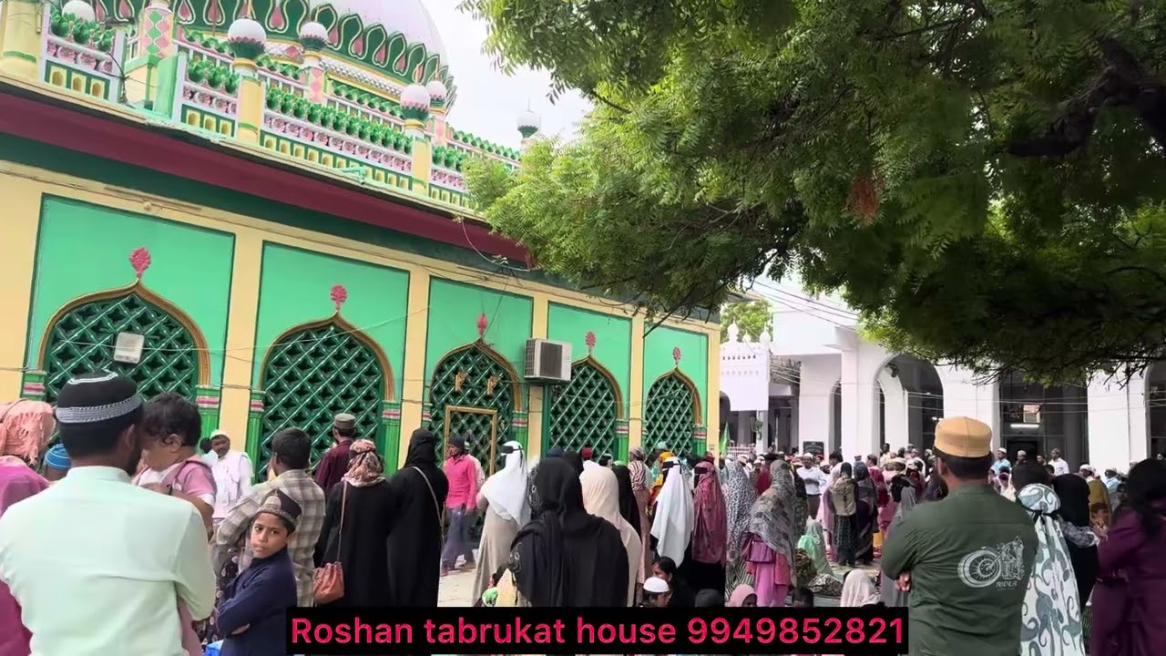 Today live Rahmatabad Dargah Jumma ka Salam. Ya nabi Salam alaika 