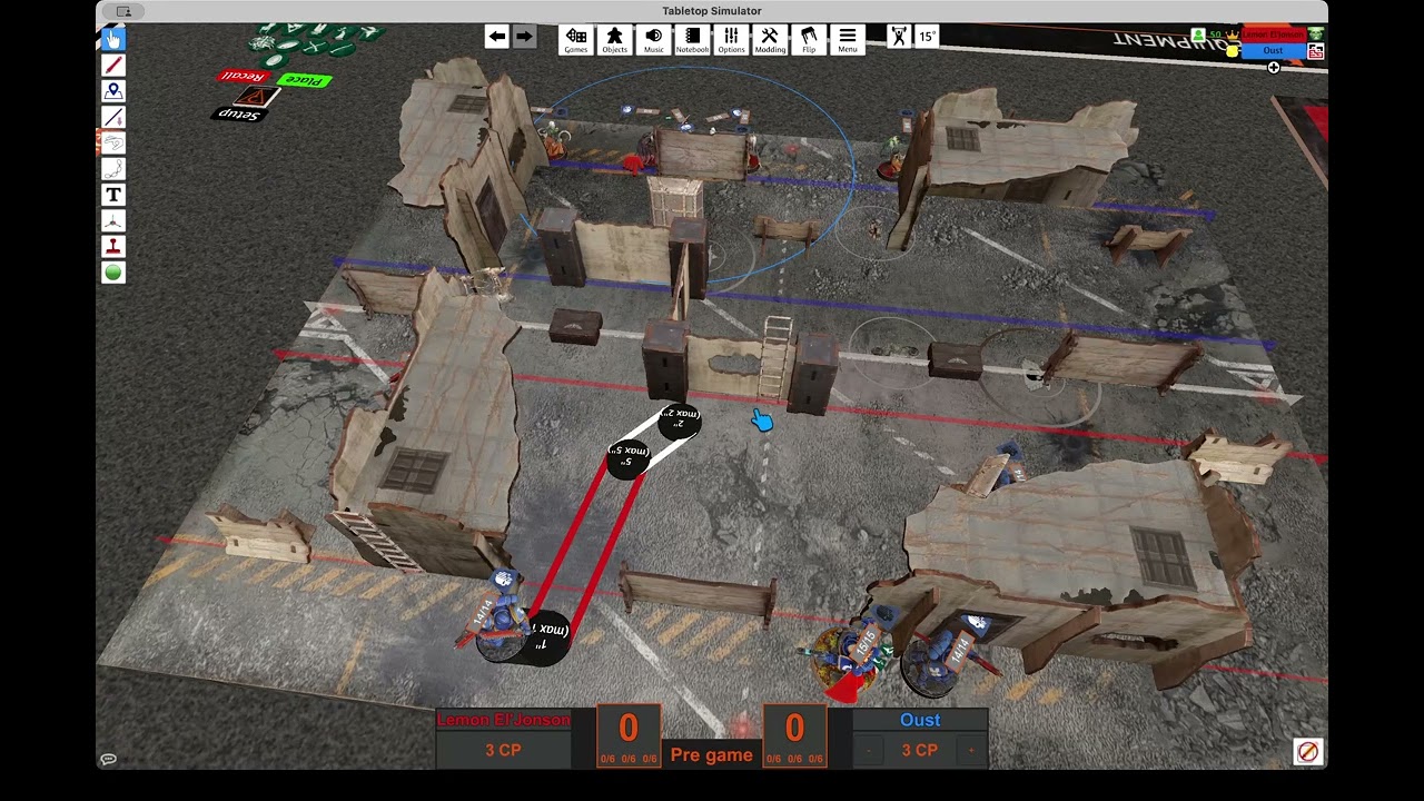 Angels of Death (Hardy / Resolute) vs Mandrakes (TTS Battle Report)