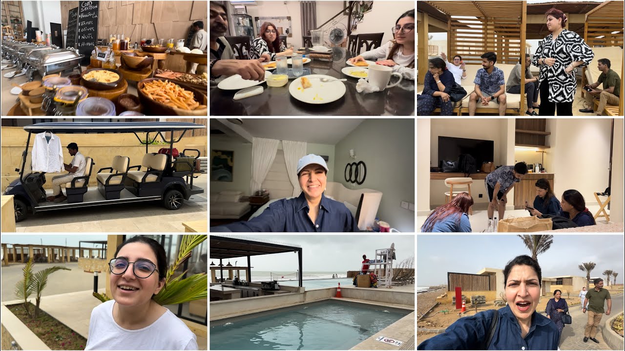 WEEKEND IN BALOCHISTAN || TWO FAMILIES  WENT TO A RESORT ||