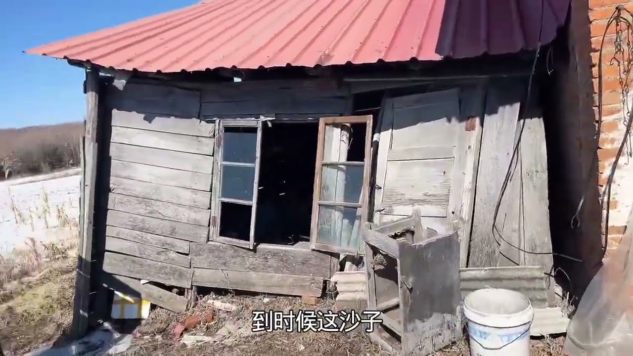 东林林场，40平带二亩多旱田地带个大牛棚靠在山脚下。采菜采山货非常方便。#平房小院 #养殖