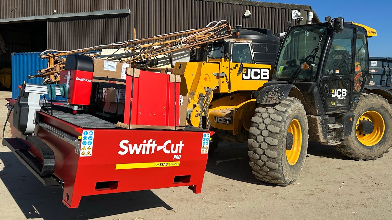 A new dream machine has arrived on the farm (swift cut pro) plasma cutter