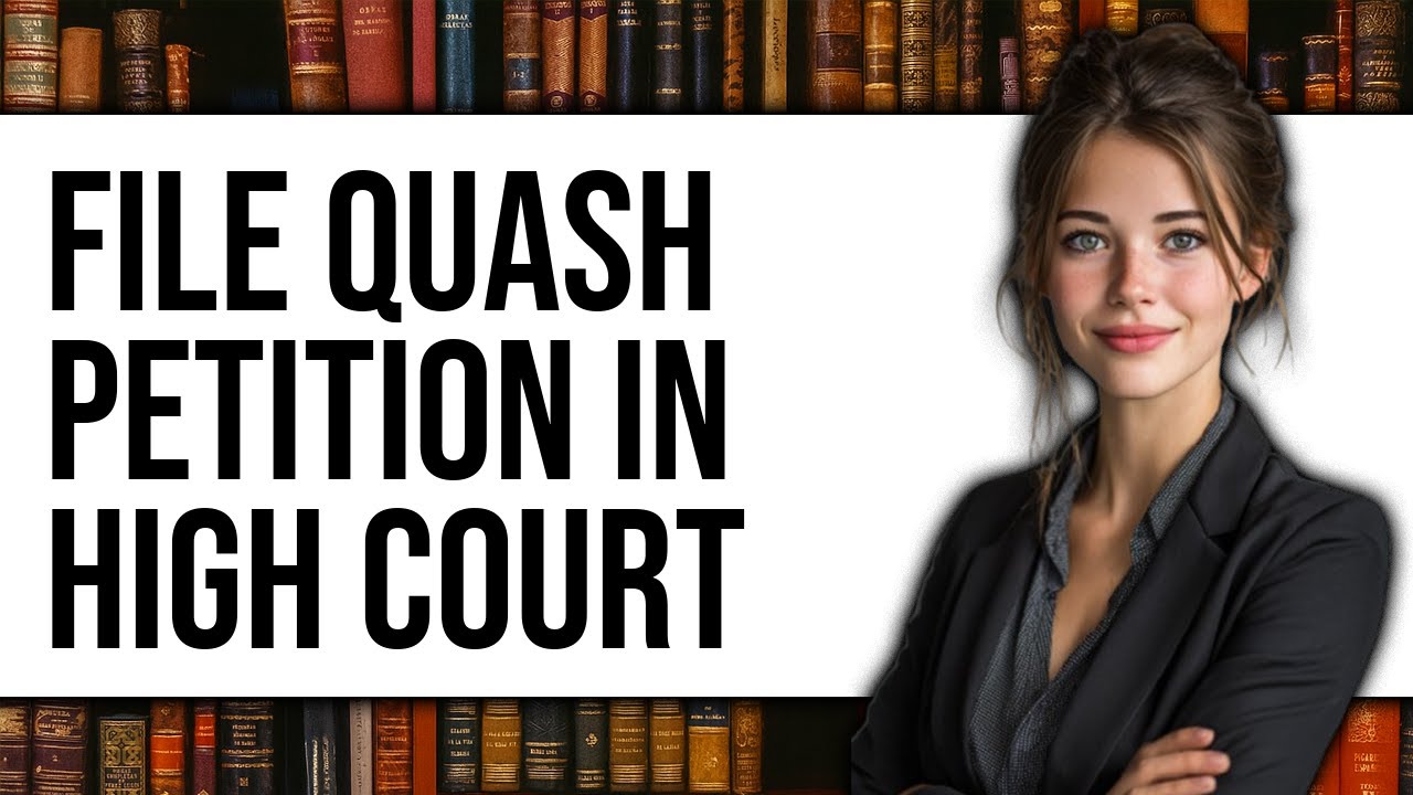 How To File Quash Petition In High Court
