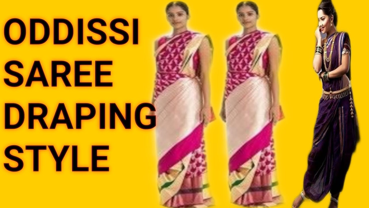How to wear orissa Style saree | How to wear saree |
