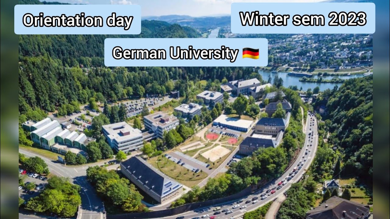 First day Winter Semester (October 2023) || Orientation day || Hochschule Trier, Germany 🇩🇪