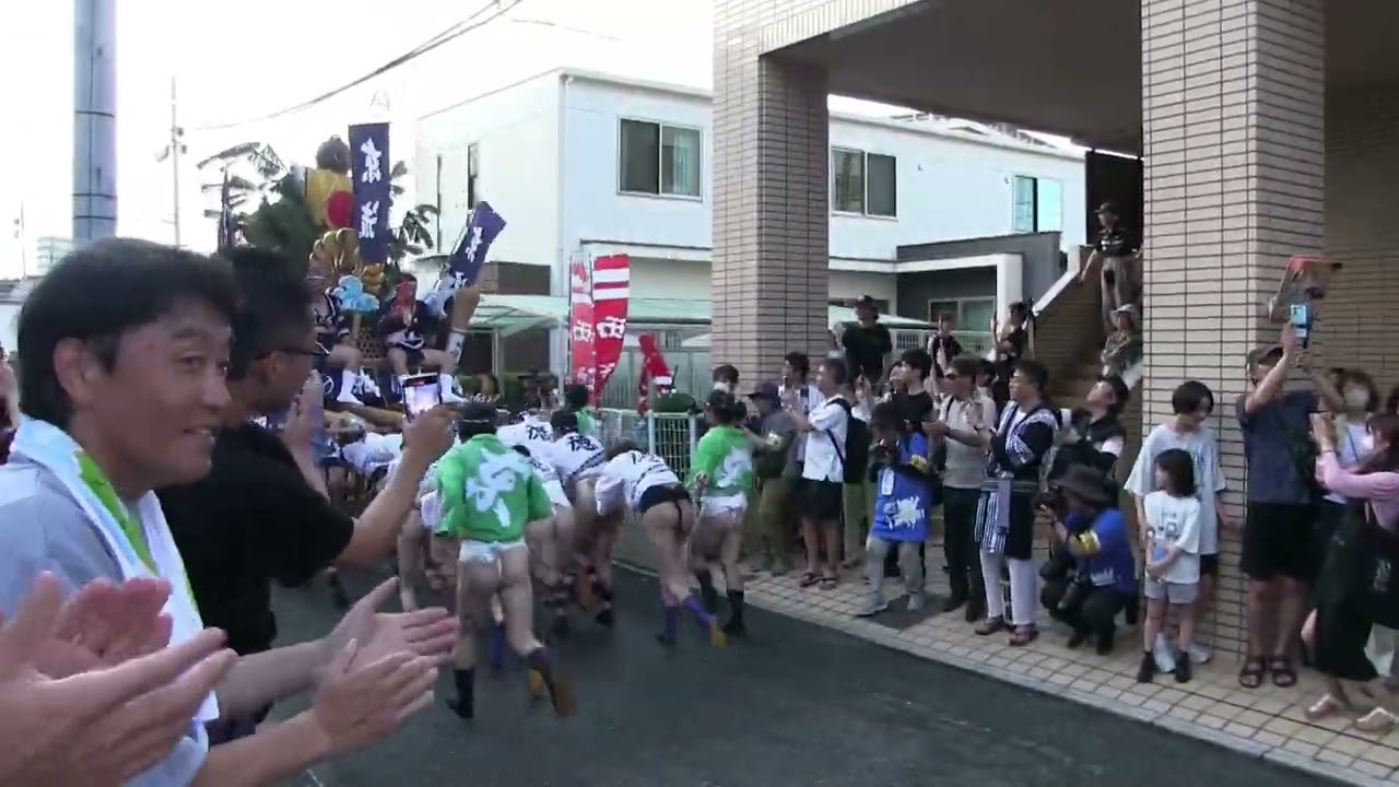令和7年度飯塚山笠（スタート地点）