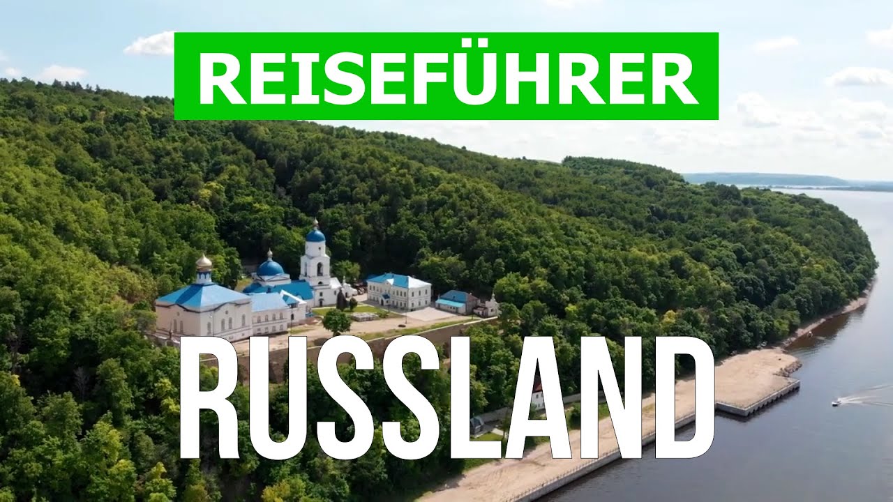 Russland Urlaub | Stadt Moskau, St. Petersburg, Sotschi, Kasan | Drohne 4k | Russland Städte Video