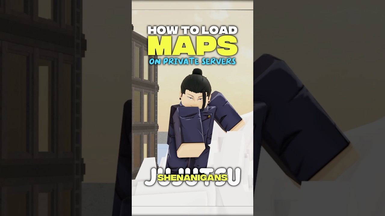 HOW TO LOAD MAPS IN JJS #jujutsushenanigans #robloxfyp #jjs #jjk #viralshort #geto #jujutsukaisen