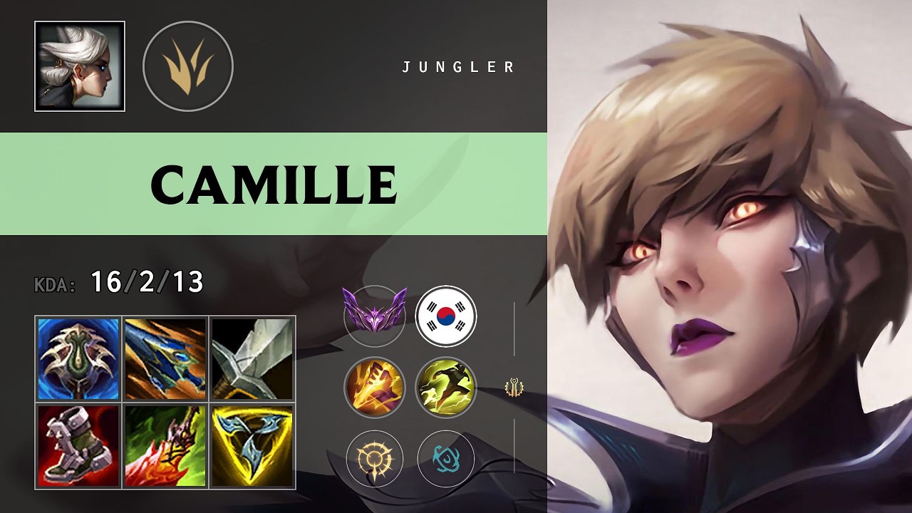 Camille Jungle vs Naafiri - KR Master Patch 26.12