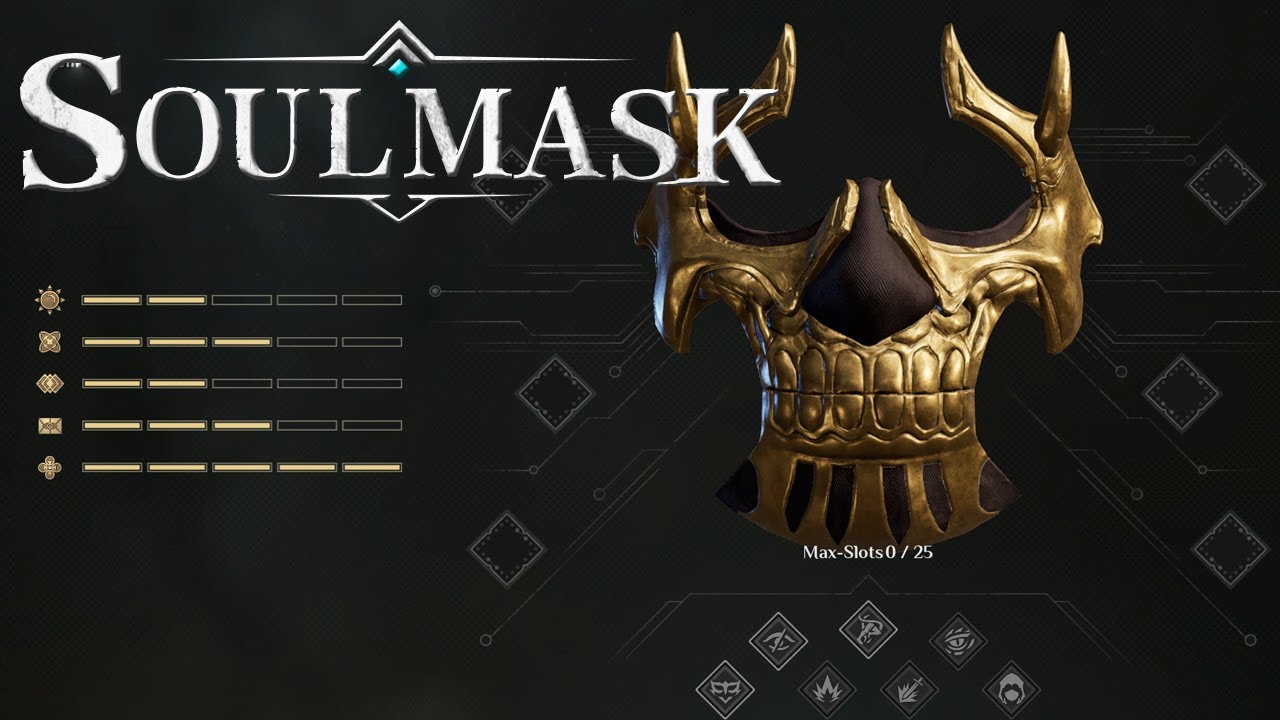 Soulmask 🗿 Schattenläufer Maske [#84]