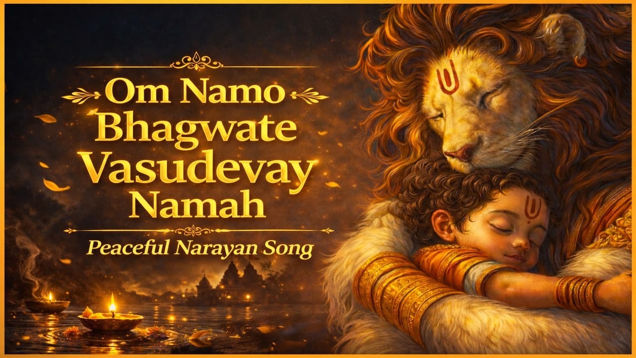 Om Namo Bhagavate Vasudevaya Namah | Powerful Vishnu Song | Peaceful Meditation