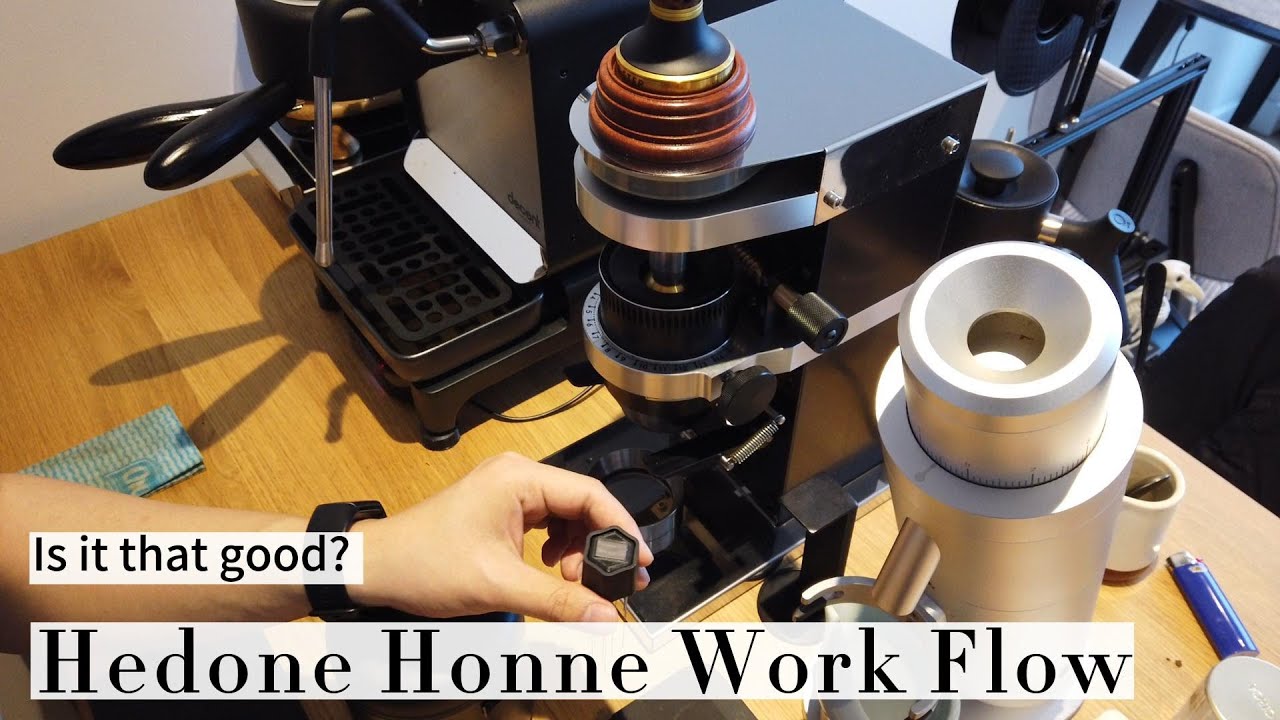 Hedone Honne workflow, lagom p64 lab sweet, comb, decent espresso machine