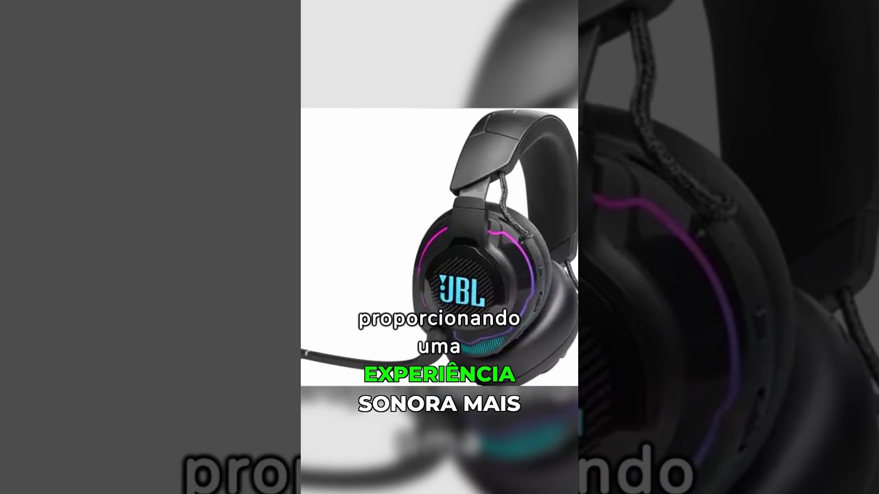 Isolamento de Som Perfeito: JBL Quantum 910
