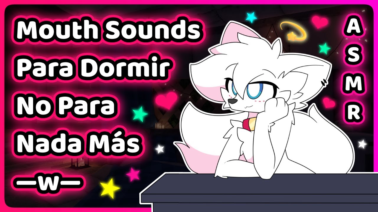 [Furry ASMR] Mouth Sounds Solo Para Dormiiiir 🐈❤️