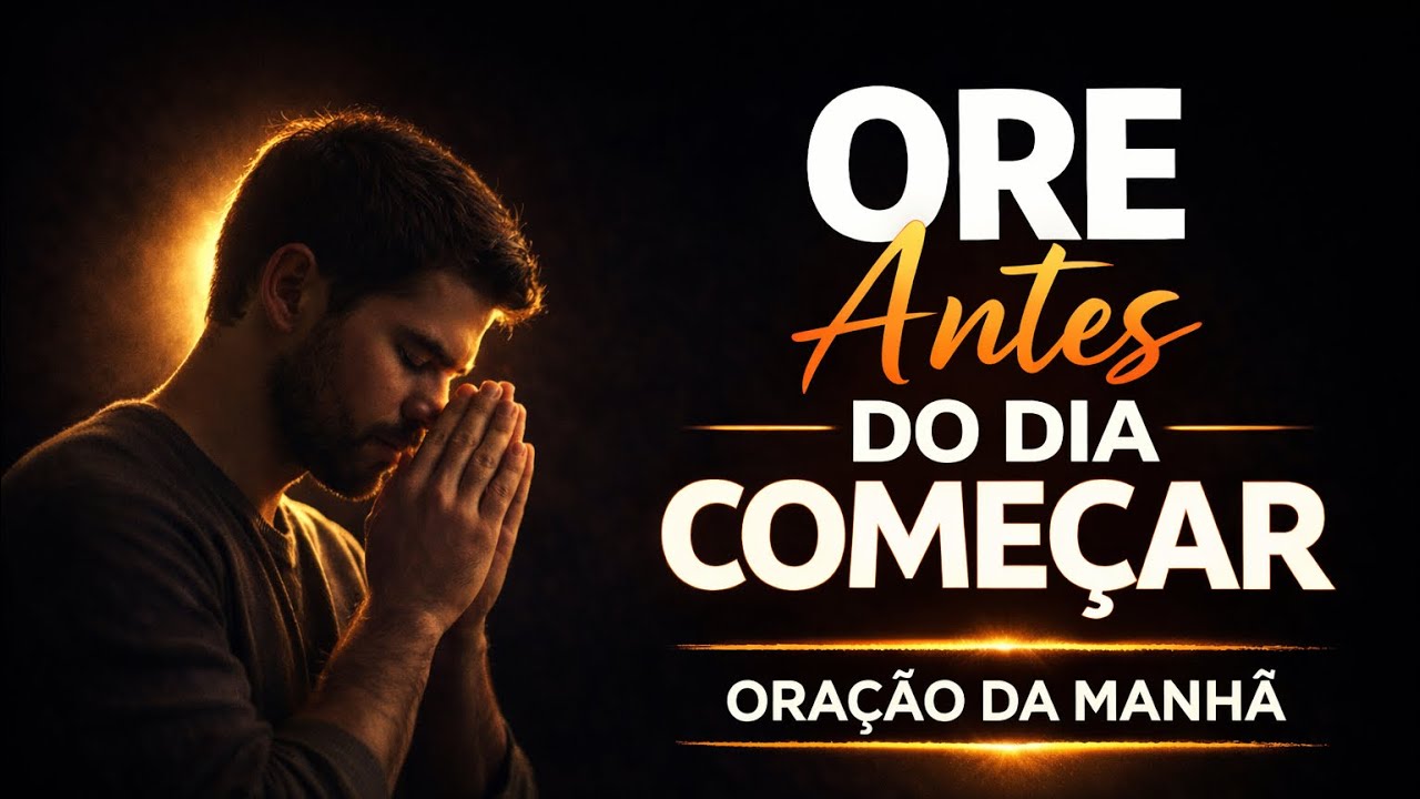 Senhor, acalma meu coração ansioso e fixa meus olhos em Ti | Oração da manhã