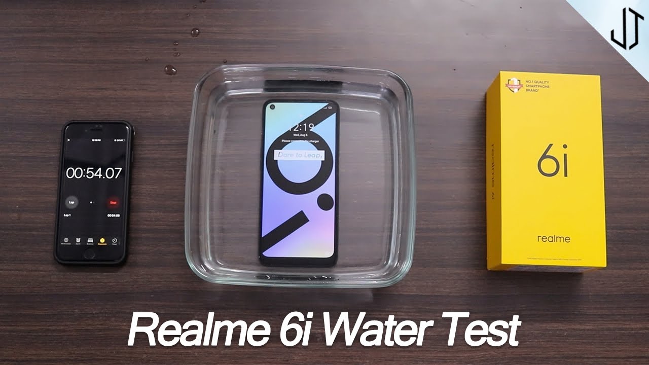 Realme 6i Water/Durablity Test