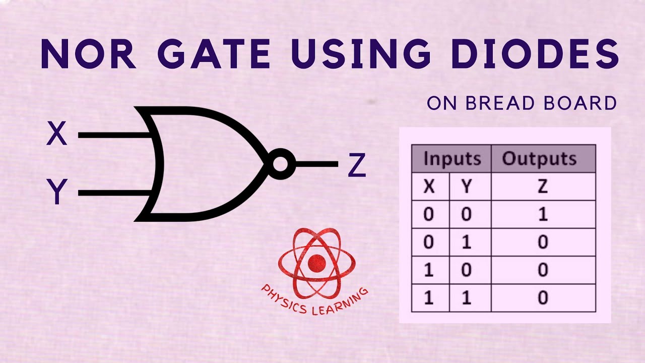 Nor Gate using diodes