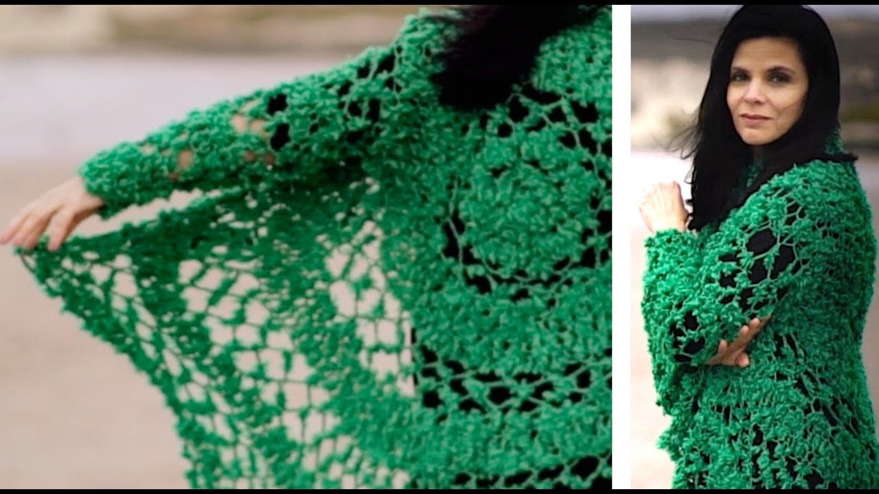 Tejido circular en crochet